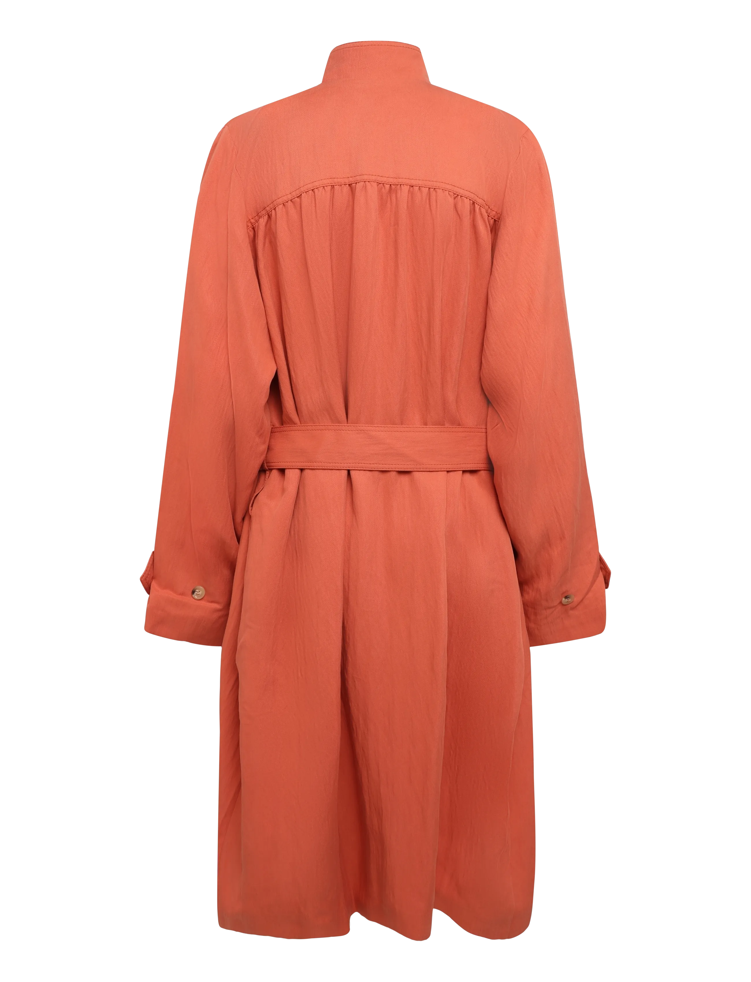 RODEBJER - RODEBJER OPHELIA TENCEL - skjortklänningar - bleached red - 1