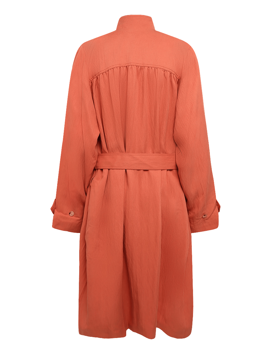 RODEBJER - RODEBJER OPHELIA TENCEL - skjortklänningar - bleached red - 1