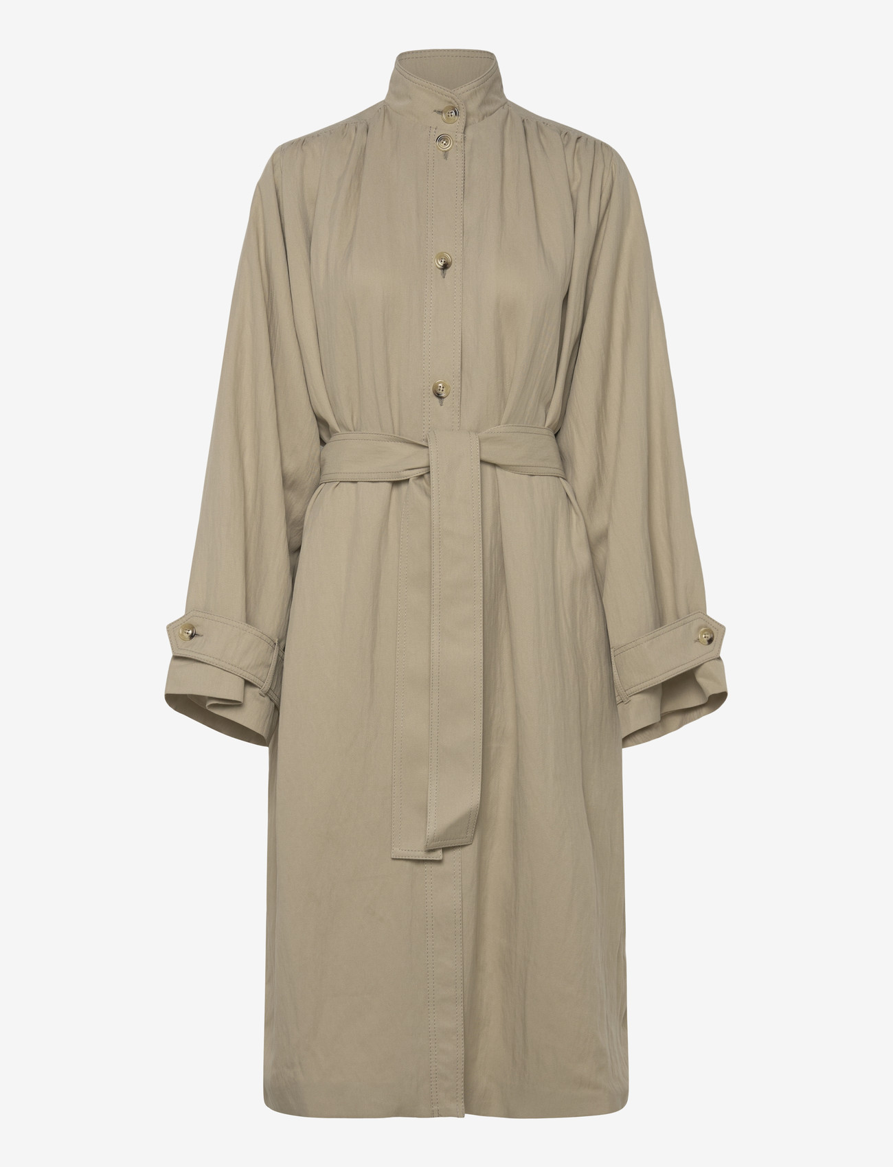 RODEBJER - Rodebjer Ophelia Tencel - skjortekjoler - sand - 0