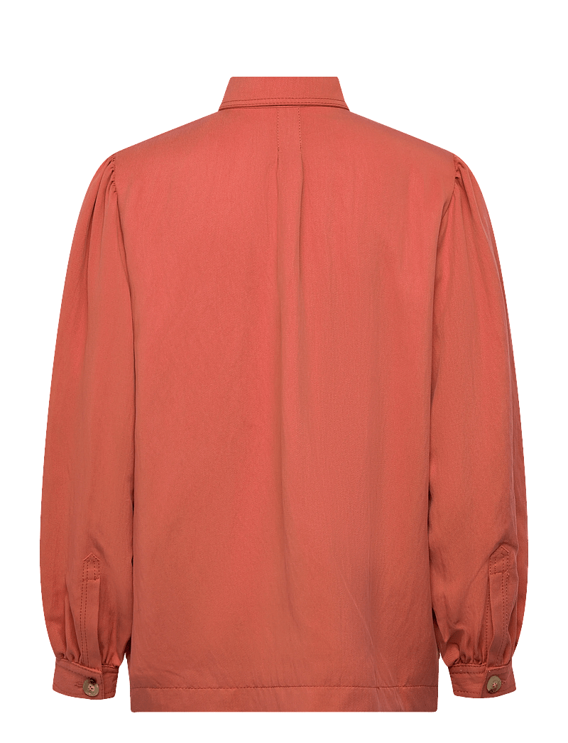 RODEBJER - Rodebjer Lauren Tencel - overshirts - bleached red - 1