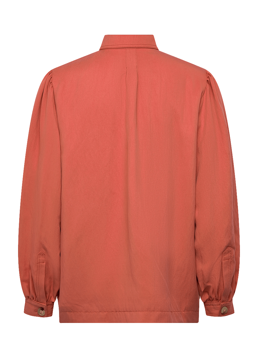 RODEBJER - Rodebjer Lauren Tencel - overshirts - bleached red - 1
