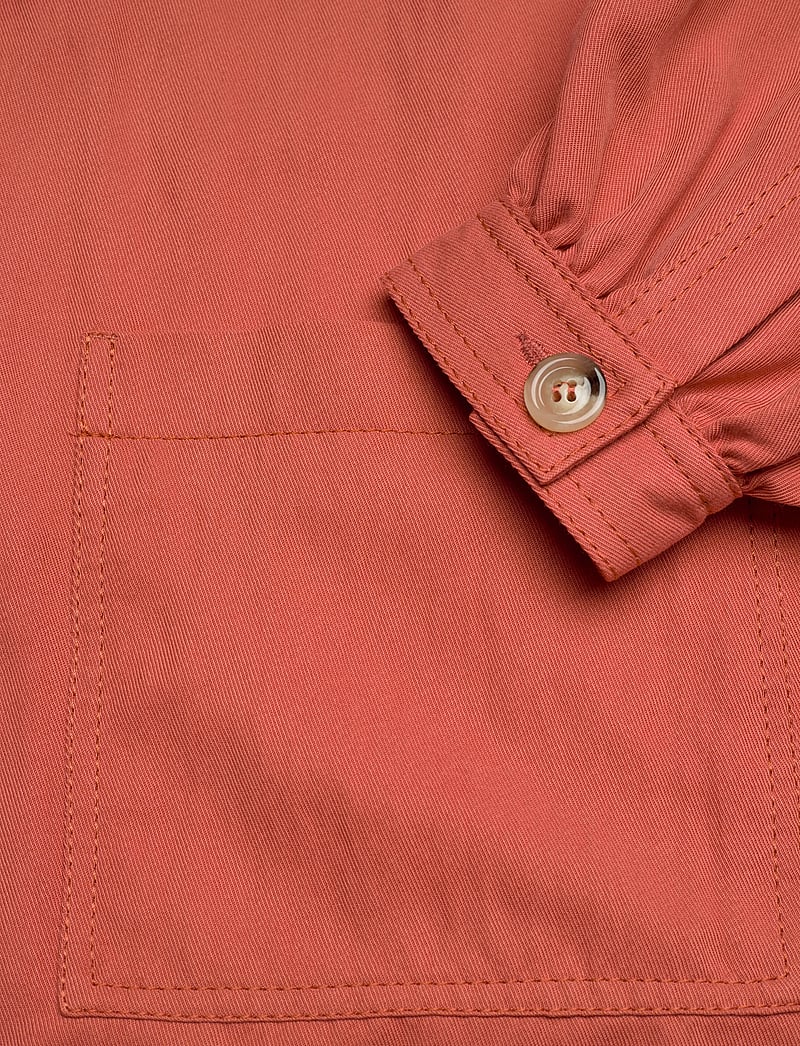 RODEBJER - Rodebjer Lauren Tencel - overshirts - bleached red - 3
