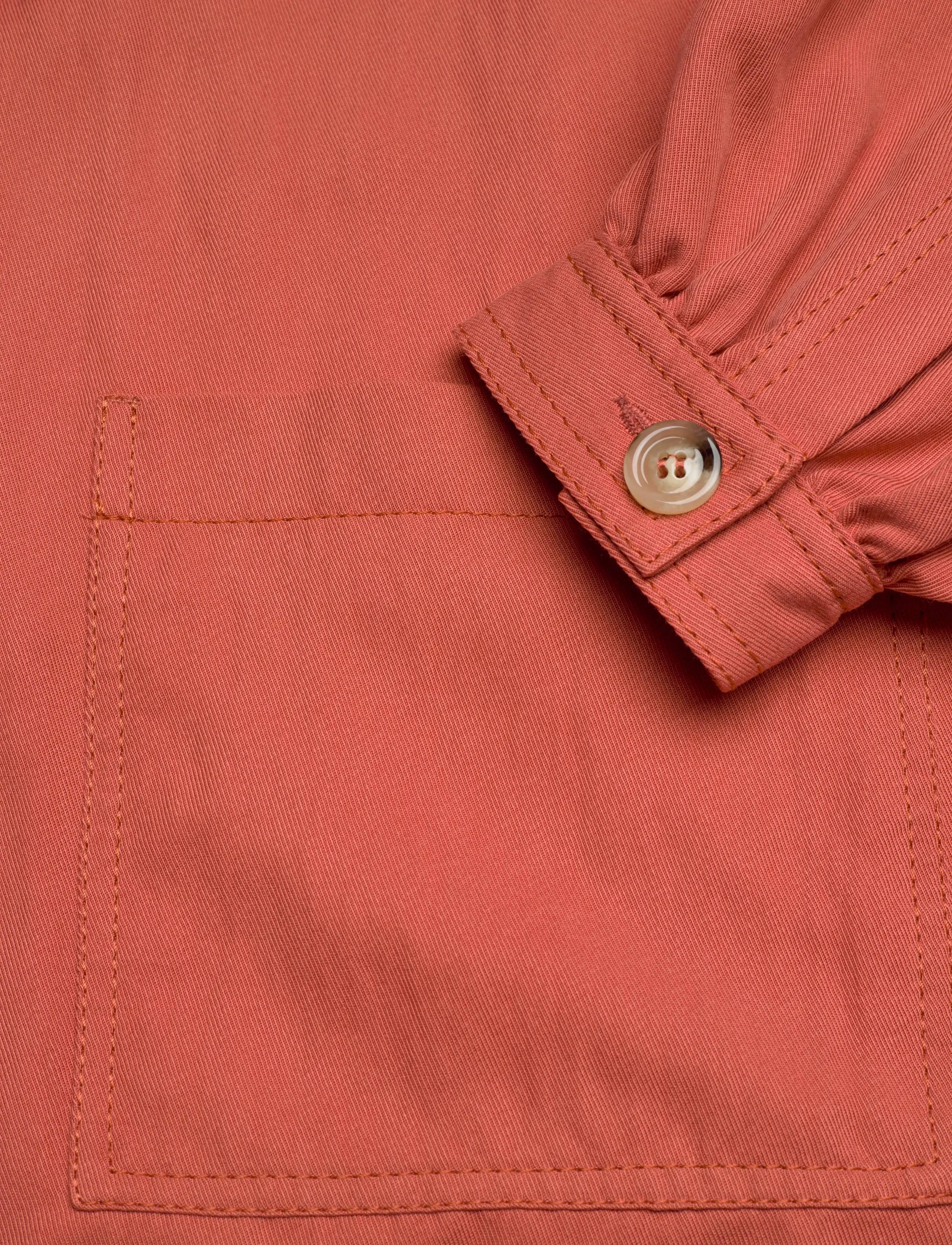 RODEBJER - Rodebjer Lauren Tencel - overshirts - bleached red - 3