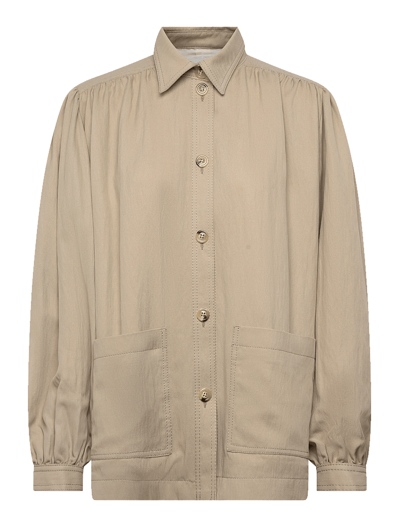 RODEBJER - Rodebjer Lauren Tencel - virskrekli - sand - 0