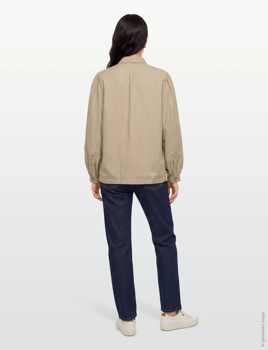 RODEBJER - RODEBJER LAUREN TENCEL - overshirts - sand - 4