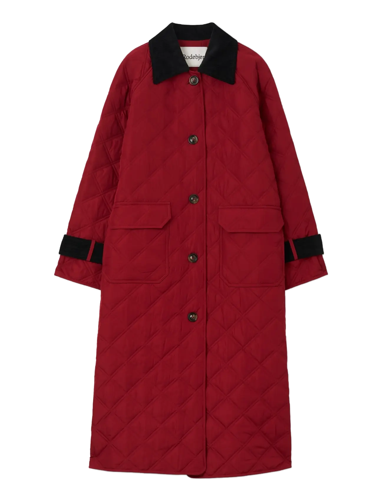 RODEBJER - Rodebjer Yuna Quilt - winter jackets - grape red - 1