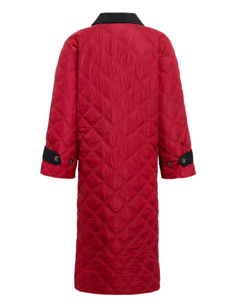RODEBJER - Rodebjer Yuna Quilt - winter jackets - grape red - 2
