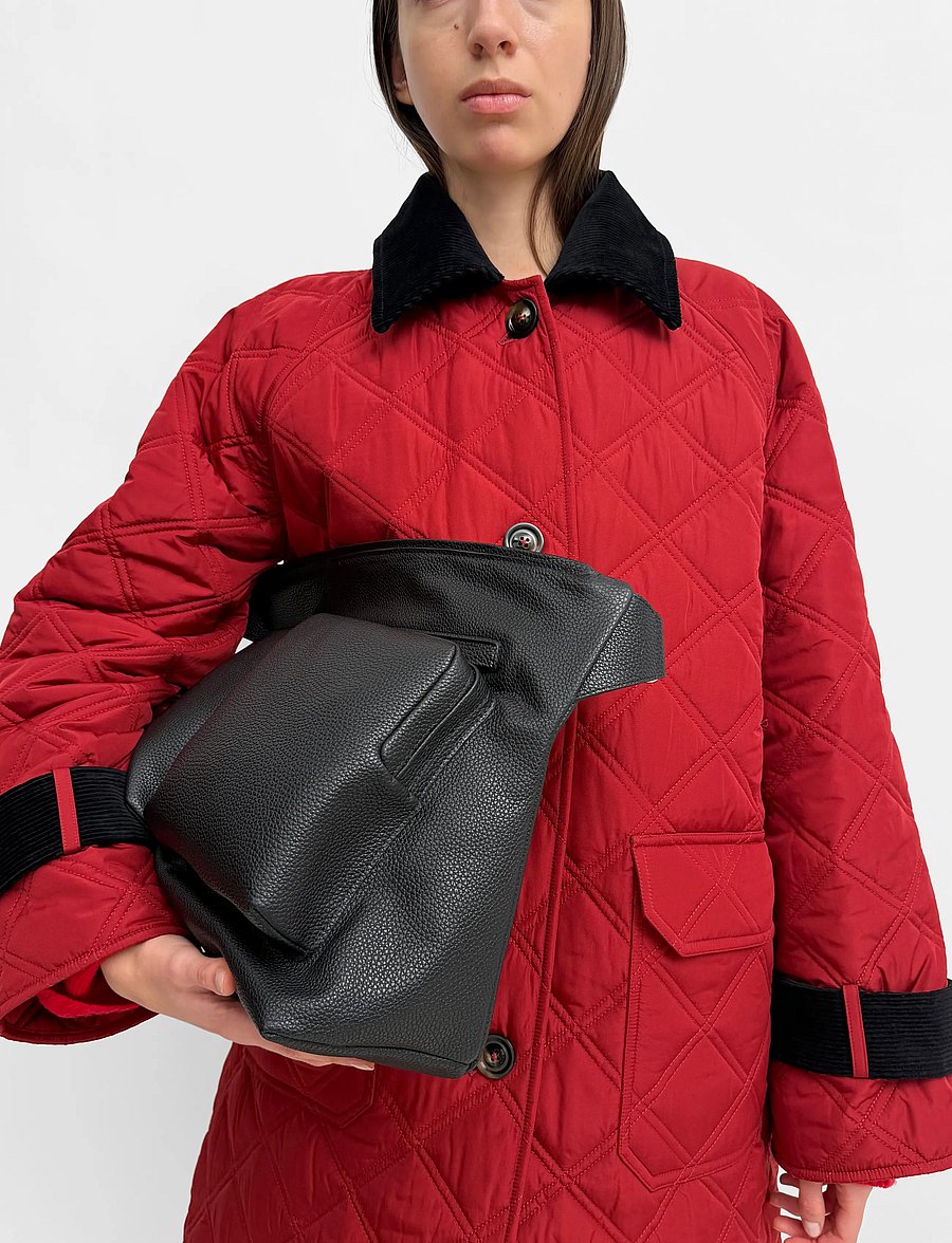 RODEBJER - Rodebjer Yuna Quilt - winter jackets - grape red - 3