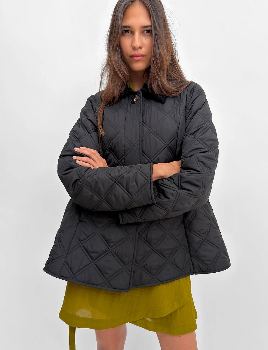 RODEBJER - Rodebjer Bora Quilt - vinterjackor - black - 0
