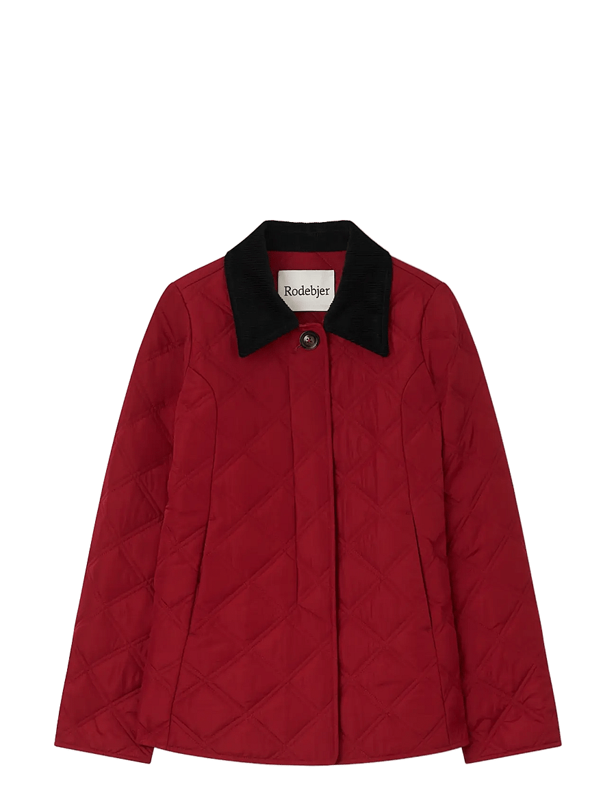 RODEBJER - Rodebjer Bora Quilt - winter jackets - grape red - 1