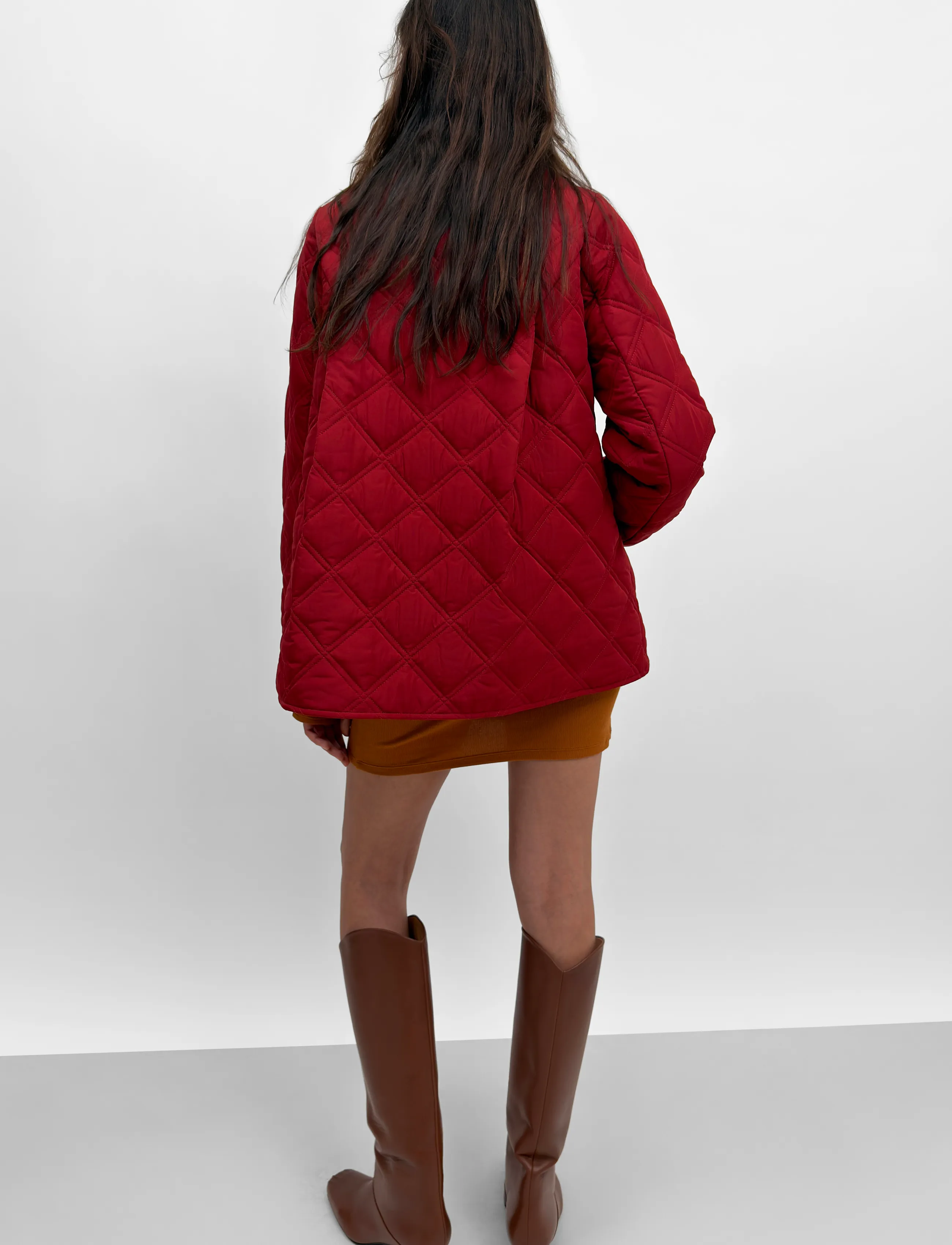 RODEBJER - Rodebjer Bora Quilt - winter jackets - grape red - 2