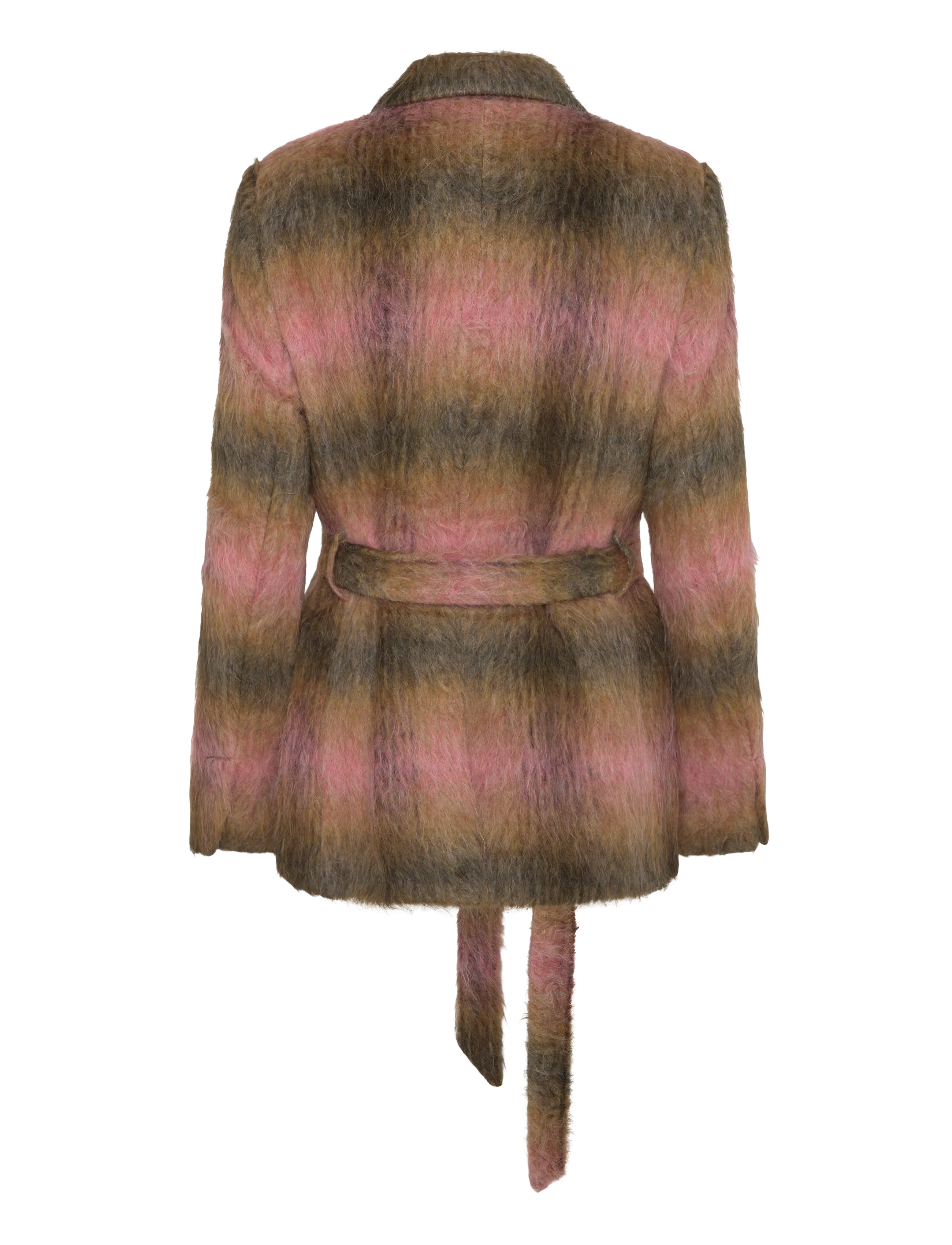 RODEBJER - Rodebjer Leah Check - premium styles - nutty/paint pink - 2