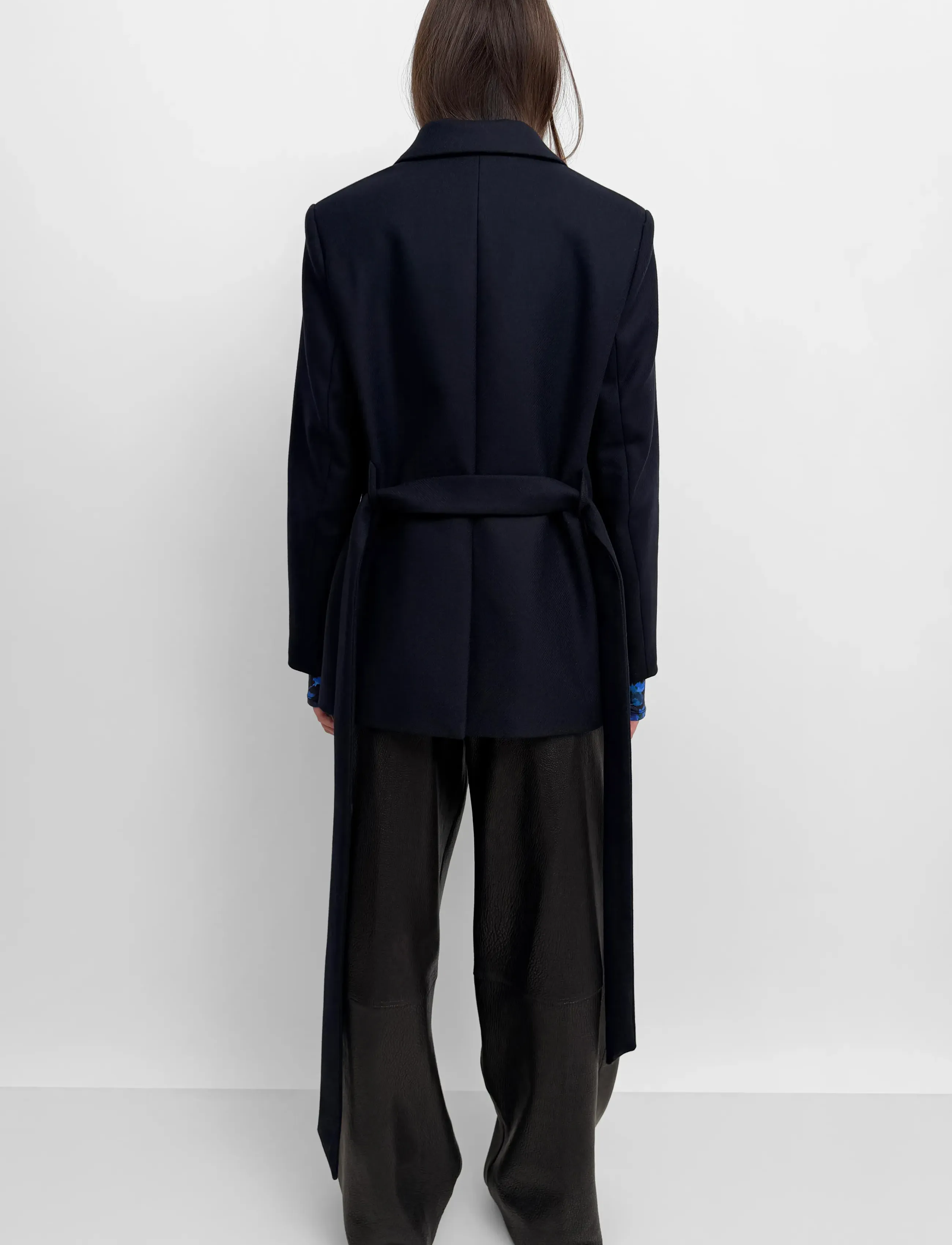 RODEBJER - Rodebjer Leah Twill - belted blazers - navy - 2