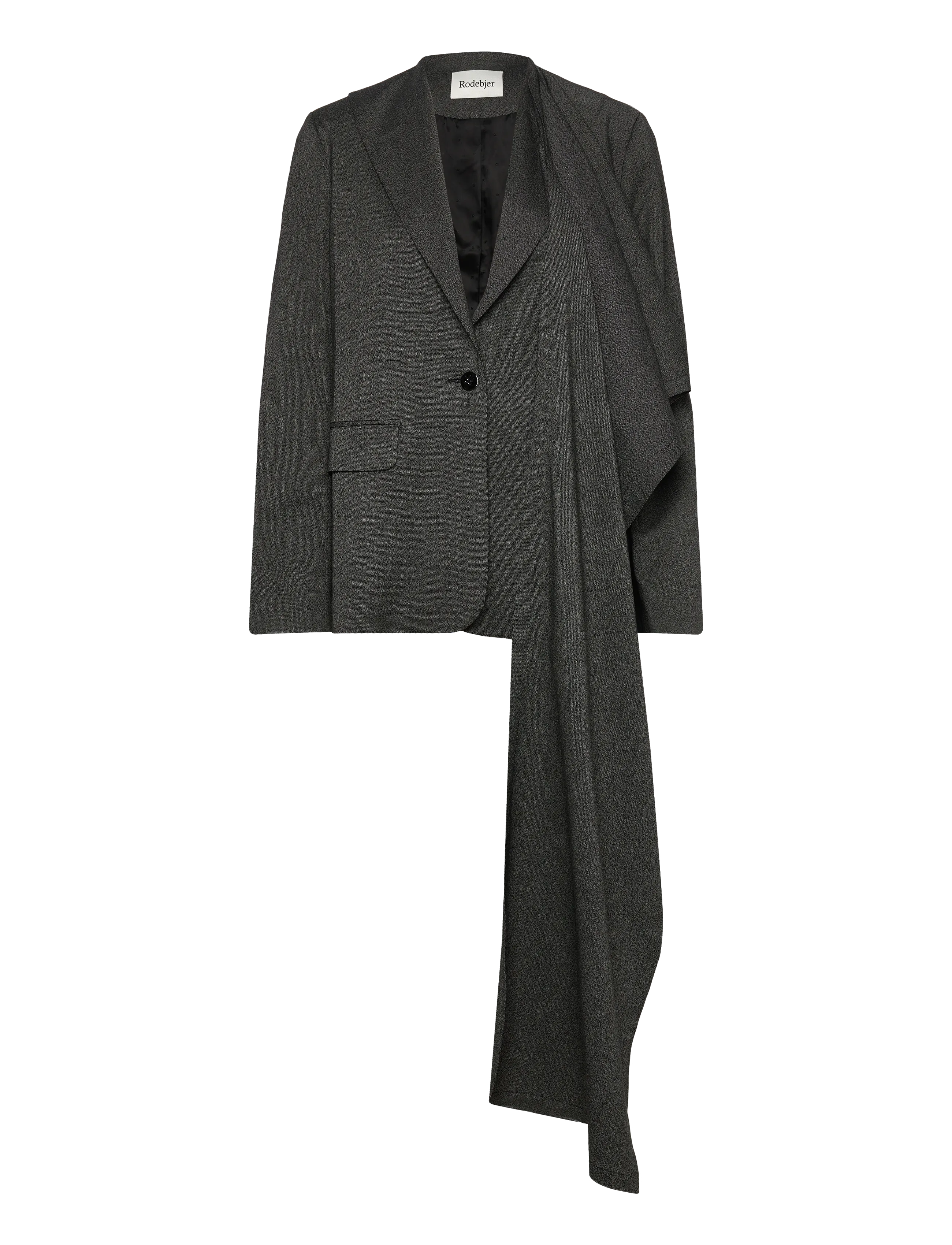 RODEBJER - Rodebjer Alma - einreihige blazer - grey melange - 2