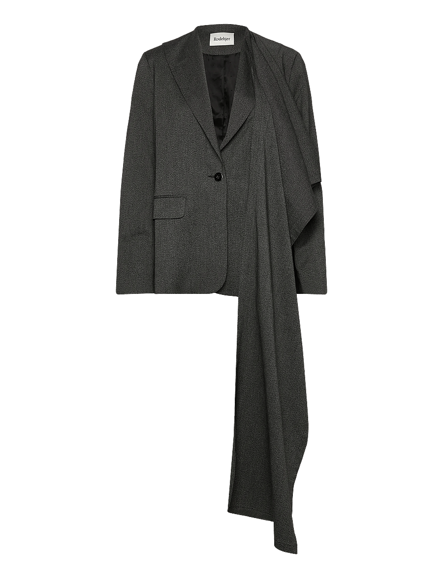RODEBJER - Rodebjer Alma - enkelknäppta kavajer - grey melange - 2