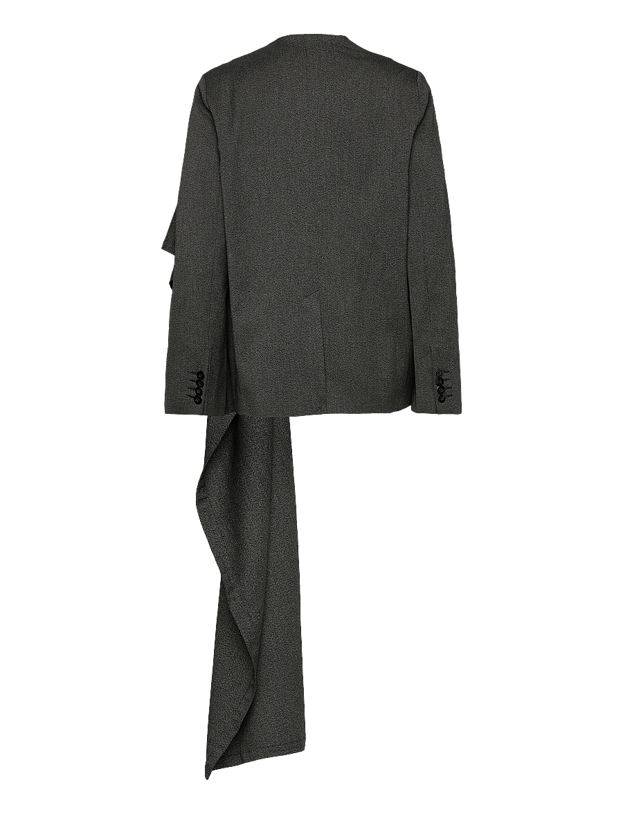 RODEBJER - Rodebjer Alma - enkelknäppta kavajer - grey melange - 3
