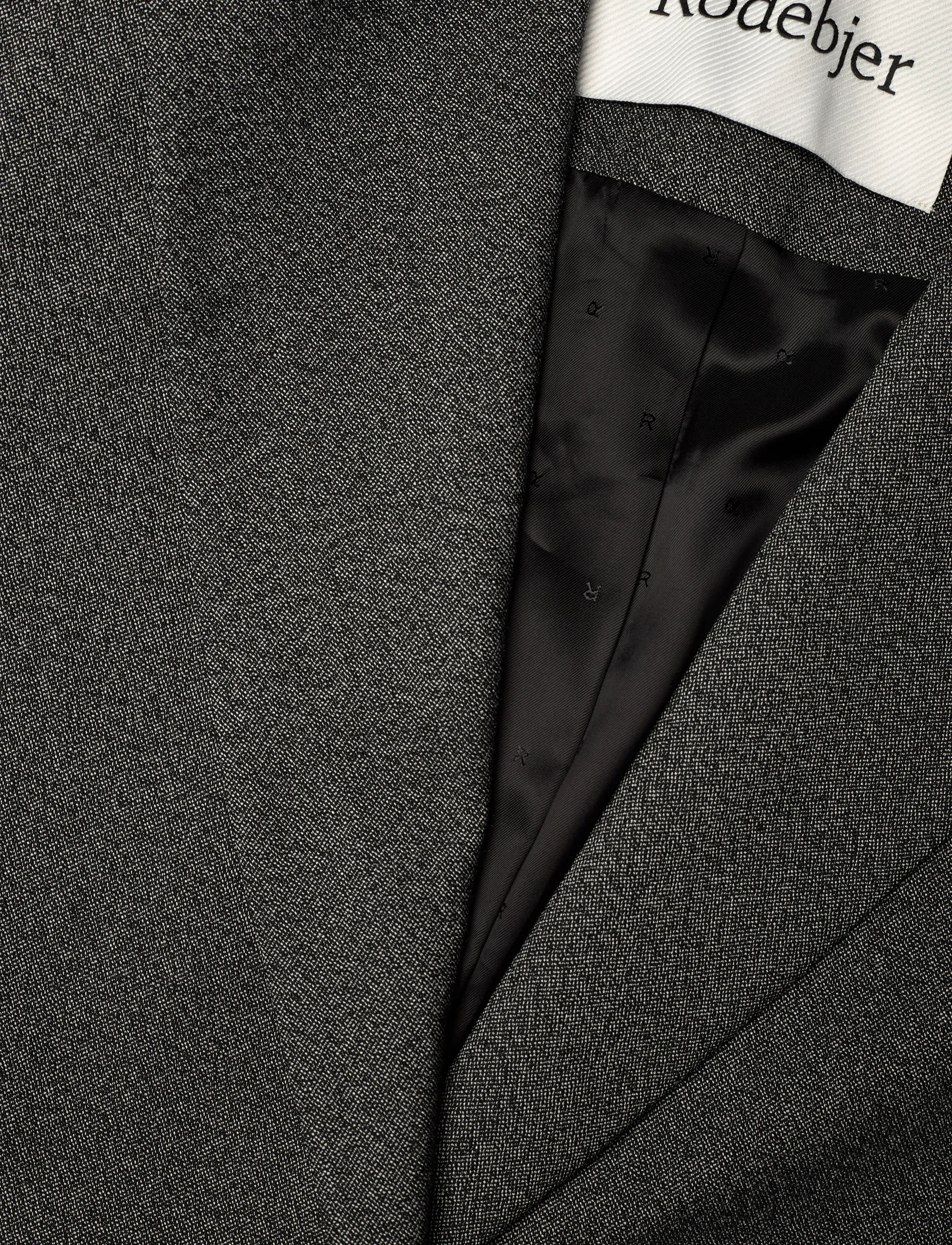 RODEBJER - Rodebjer Alma - einreihige blazer - grey melange - 4