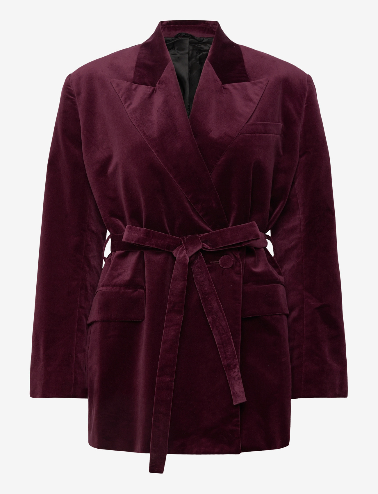 RODEBJER - Rodebjer Stand Velvet - blazere med bælte - winetasting - 0
