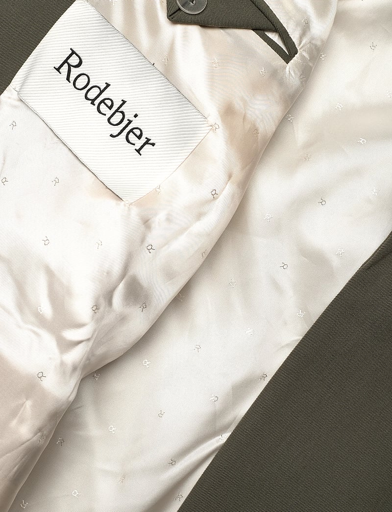 RODEBJER - Rodebjer Stand Embroidery - kavajer med skärp - dark moss - 4