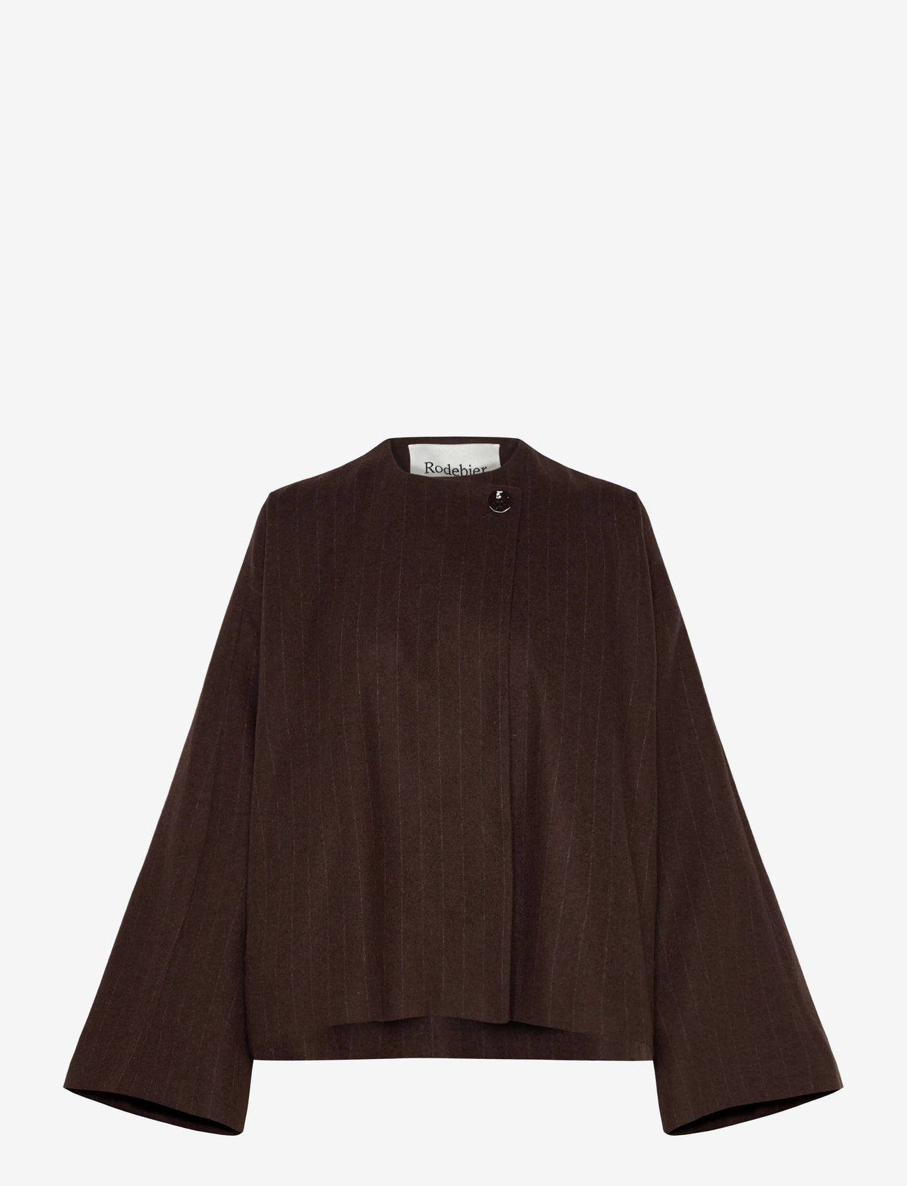 RODEBJER - Rodebjer Cleo Pinstripe - efterårsjakker - chicory coffee - 0