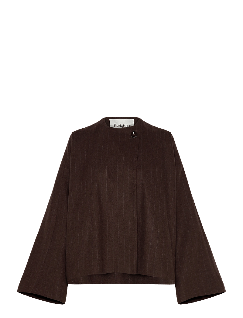 RODEBJER - Rodebjer Cleo Pinstripe - winter jacket - chicory coffee - 0