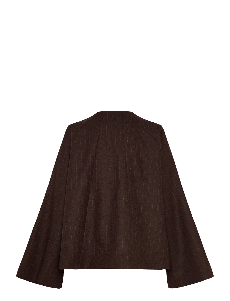 RODEBJER - Rodebjer Cleo Pinstripe - winter jacket - chicory coffee - 1