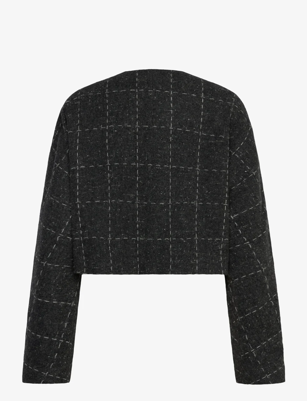 RODEBJER - Rodebjer Zola Check - lyhyet bleiserit - grey melange - 1