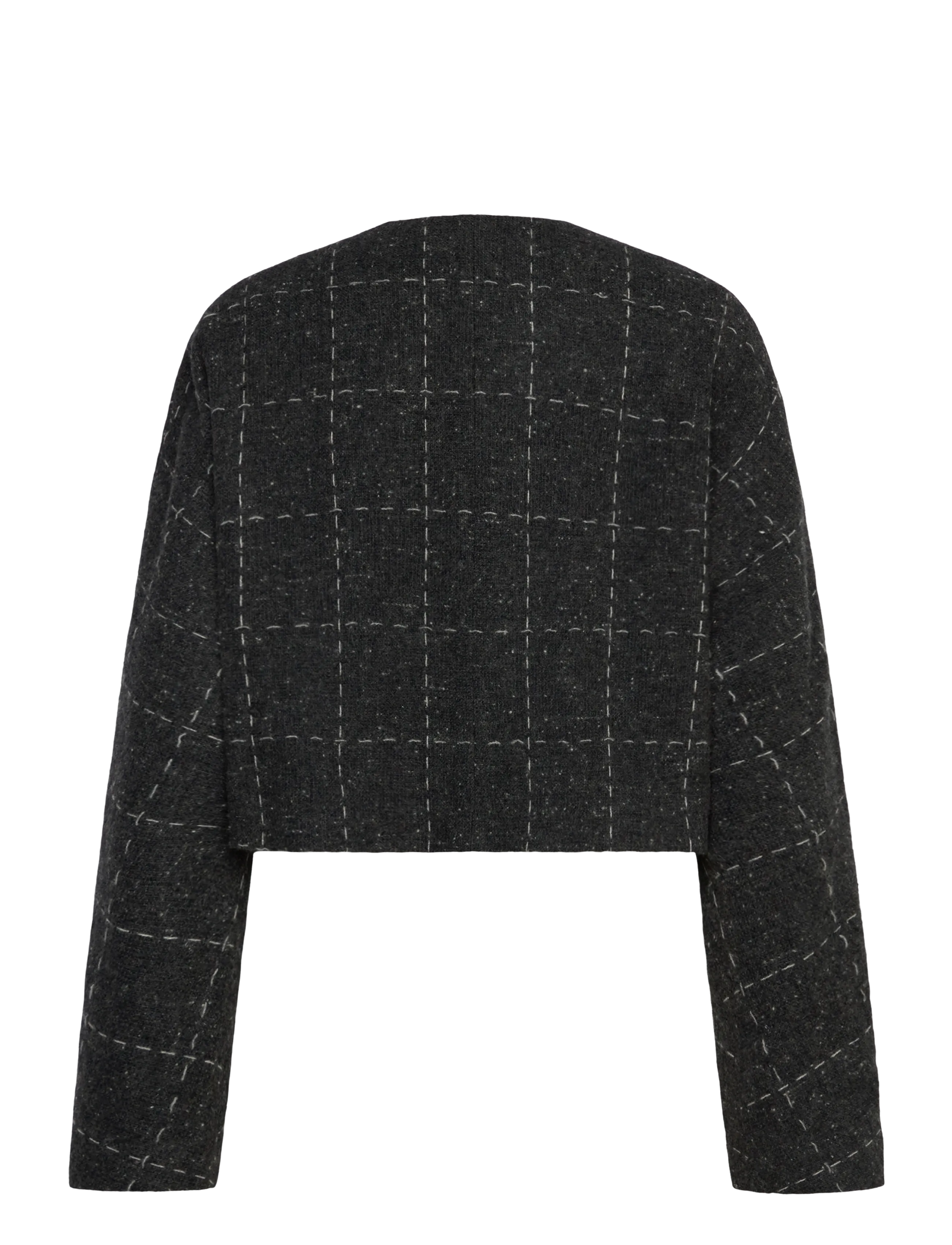 RODEBJER - Rodebjer Zola Check - saīsinātas žaketes - grey melange - 1