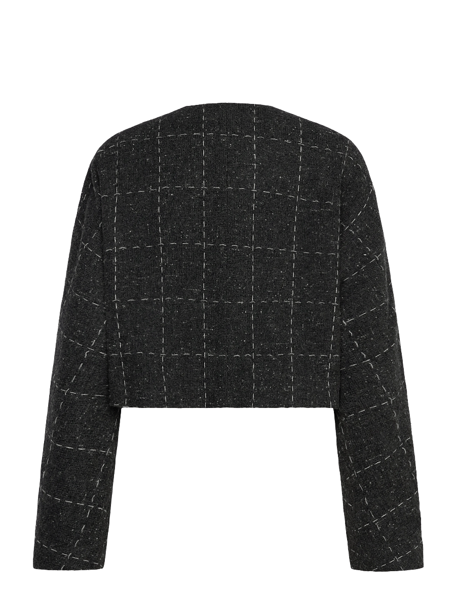 RODEBJER - Rodebjer Zola Check - lühikesed jakid - grey melange - 1