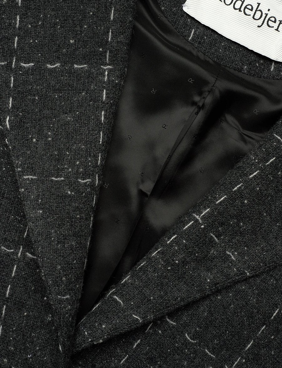 RODEBJER - Rodebjer Zola Check - lühikesed jakid - grey melange - 2