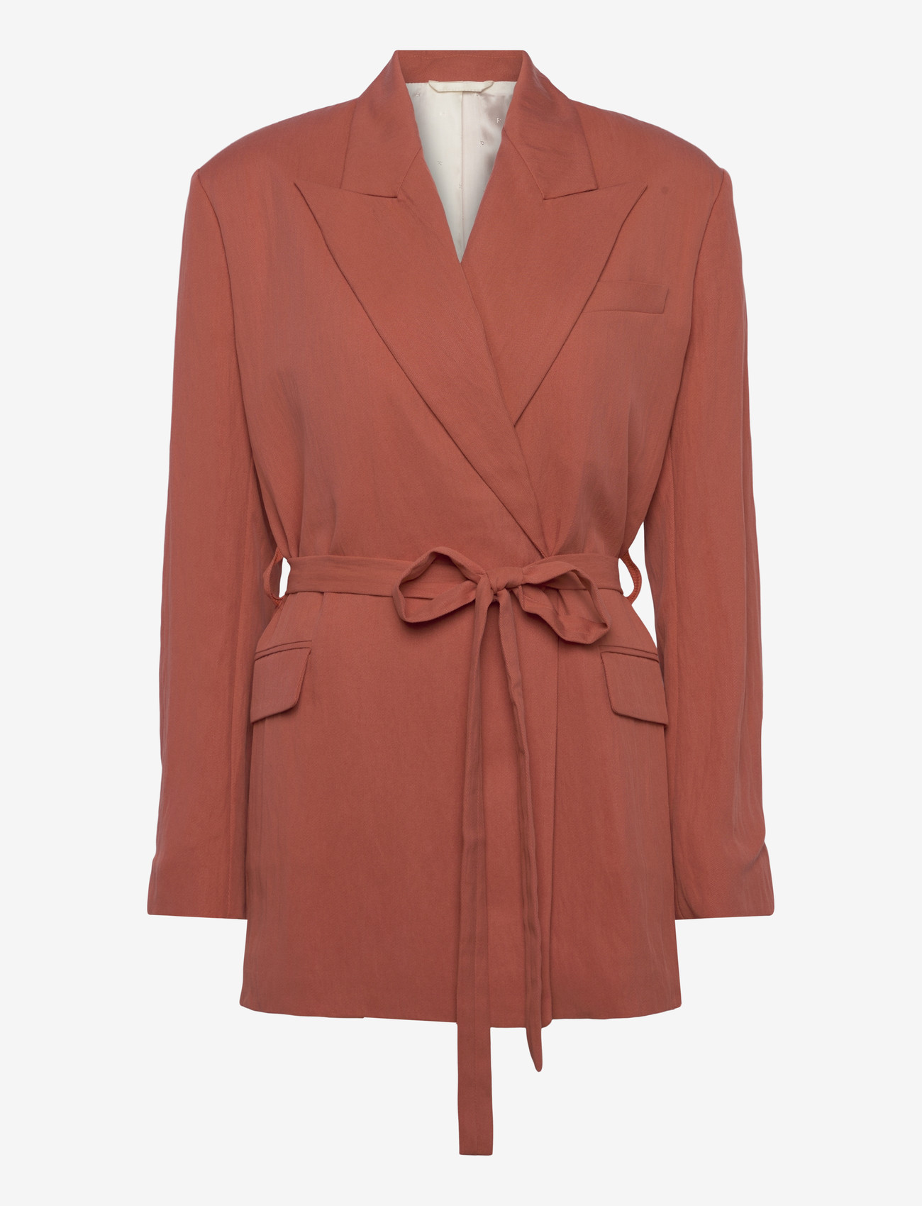 RODEBJER - Rodebjer Stand Tencel - blazere med bælte - bleached red - 0