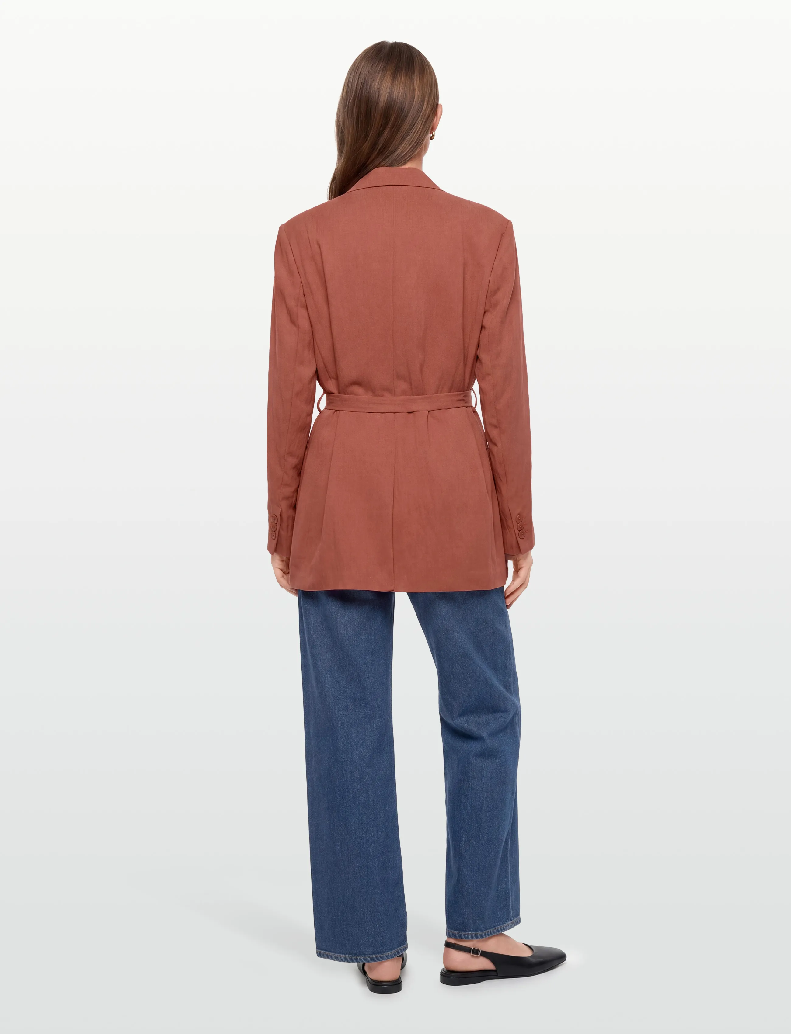 RODEBJER - RODEBJER STAND TENCEL - peoriided outlet-hindadega - bleached red - 4