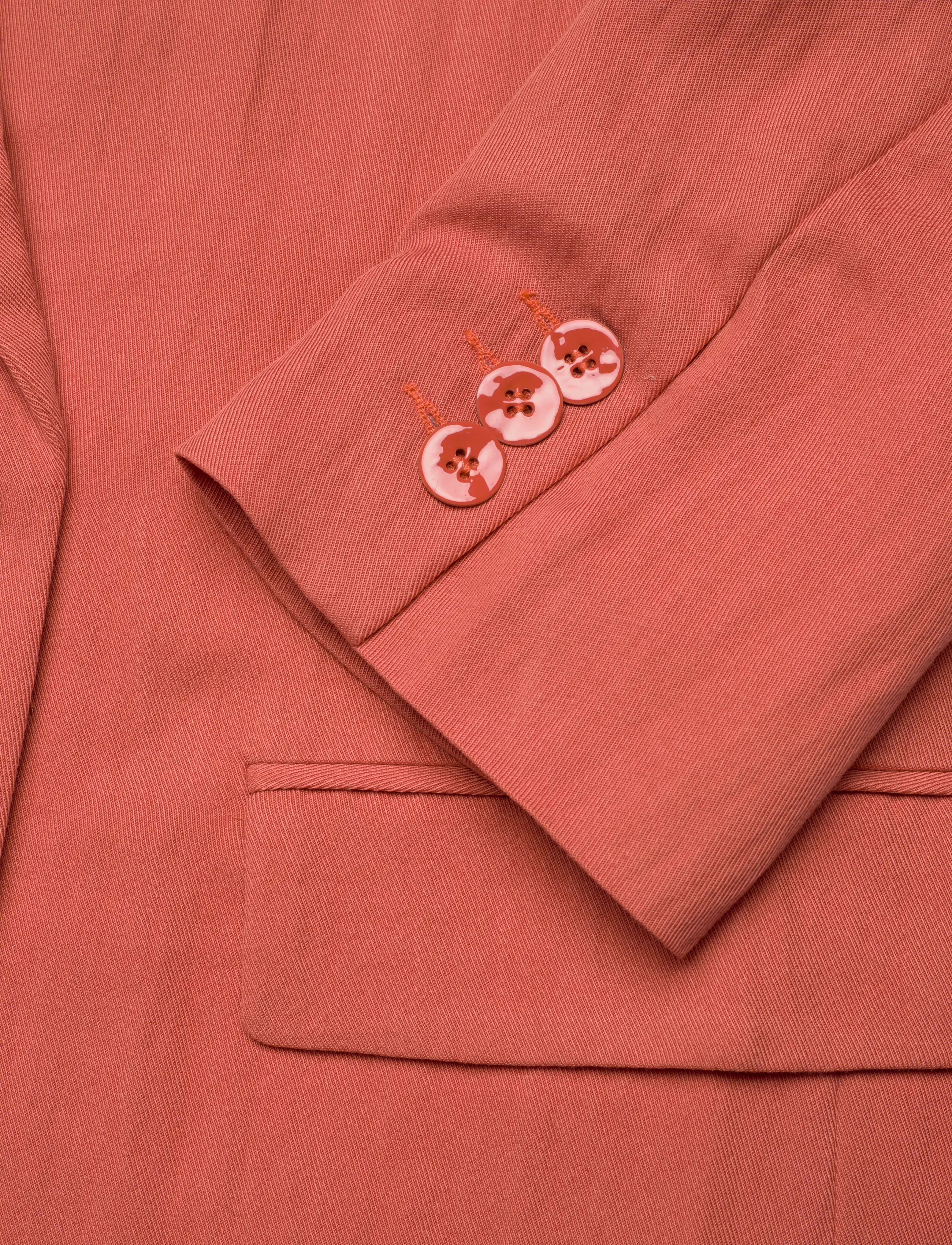 RODEBJER - Rodebjer Stand Tencel - kavajer med skärp - bleached red - 3