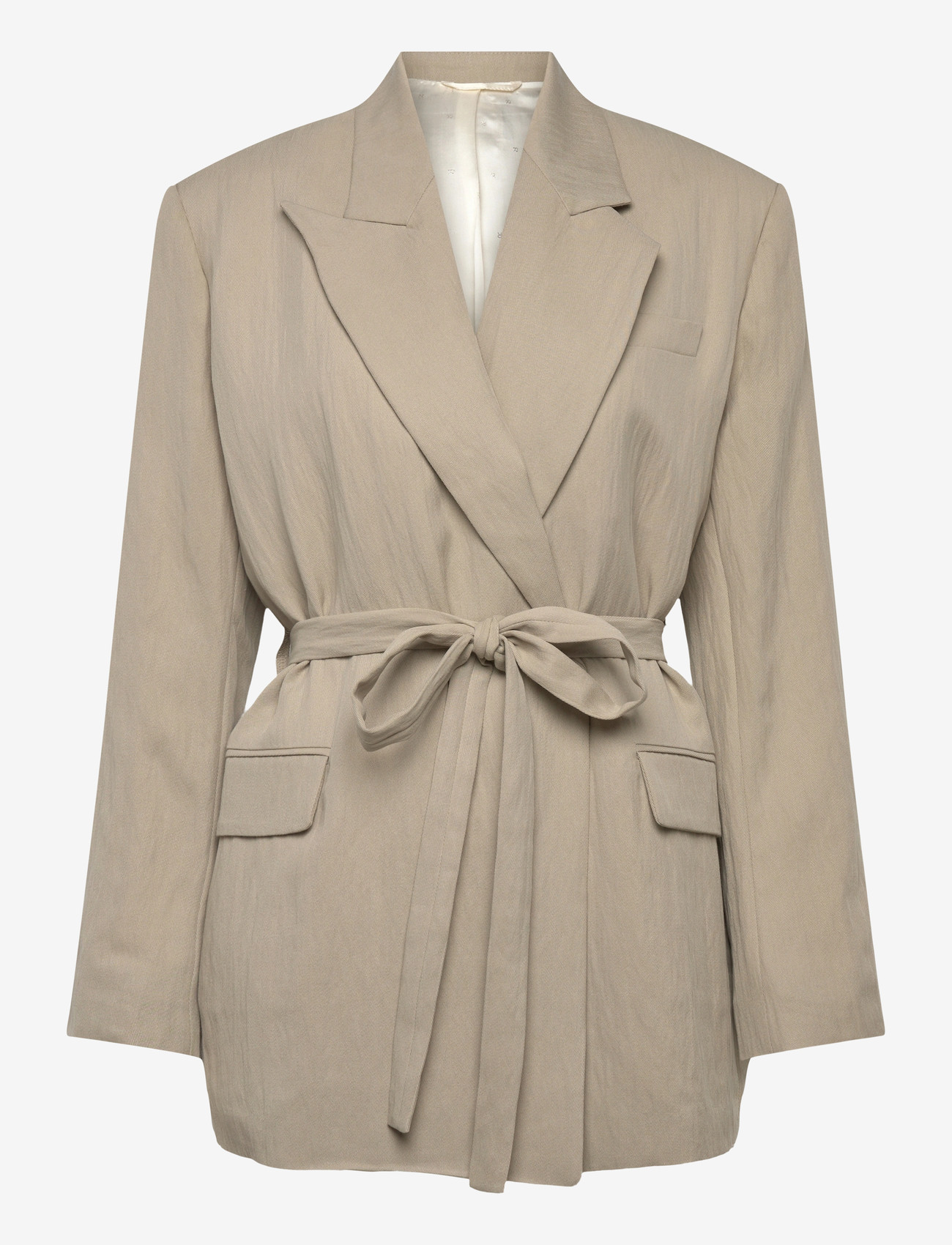 RODEBJER - Rodebjer Stand Tencel - vööga bleiserid - sand - 1