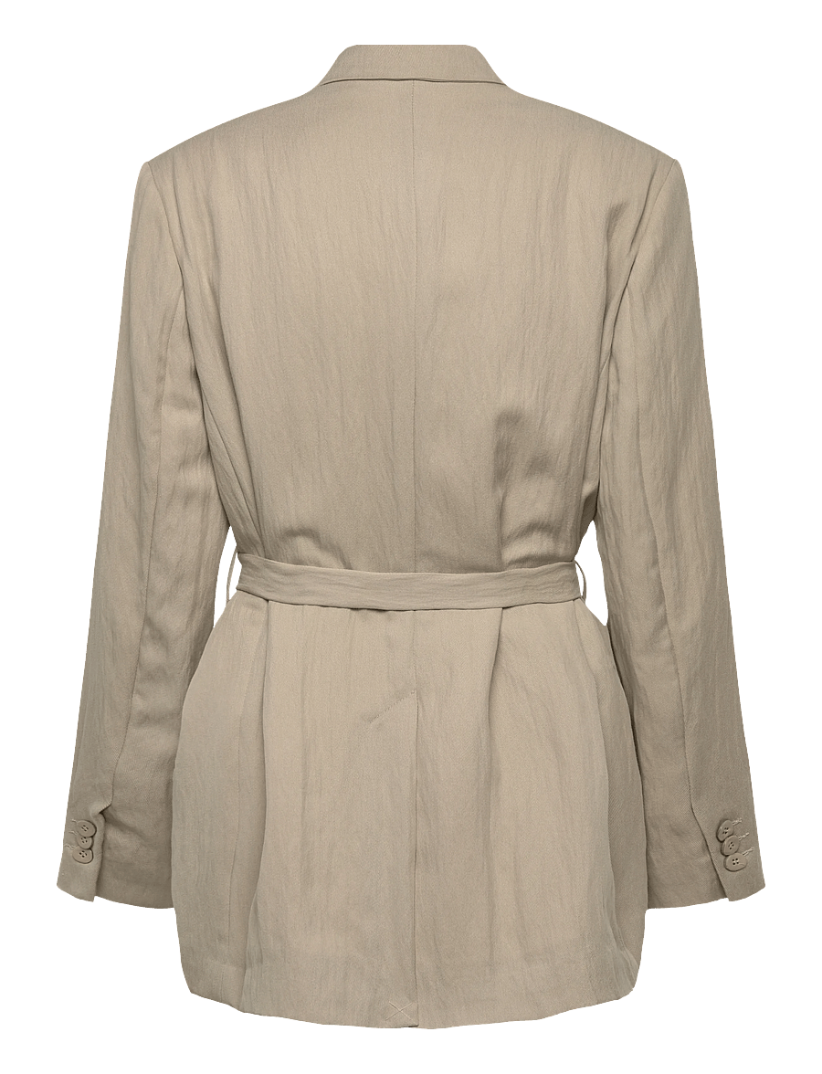 RODEBJER - Rodebjer Stand Tencel - belted blazers - sand - 2