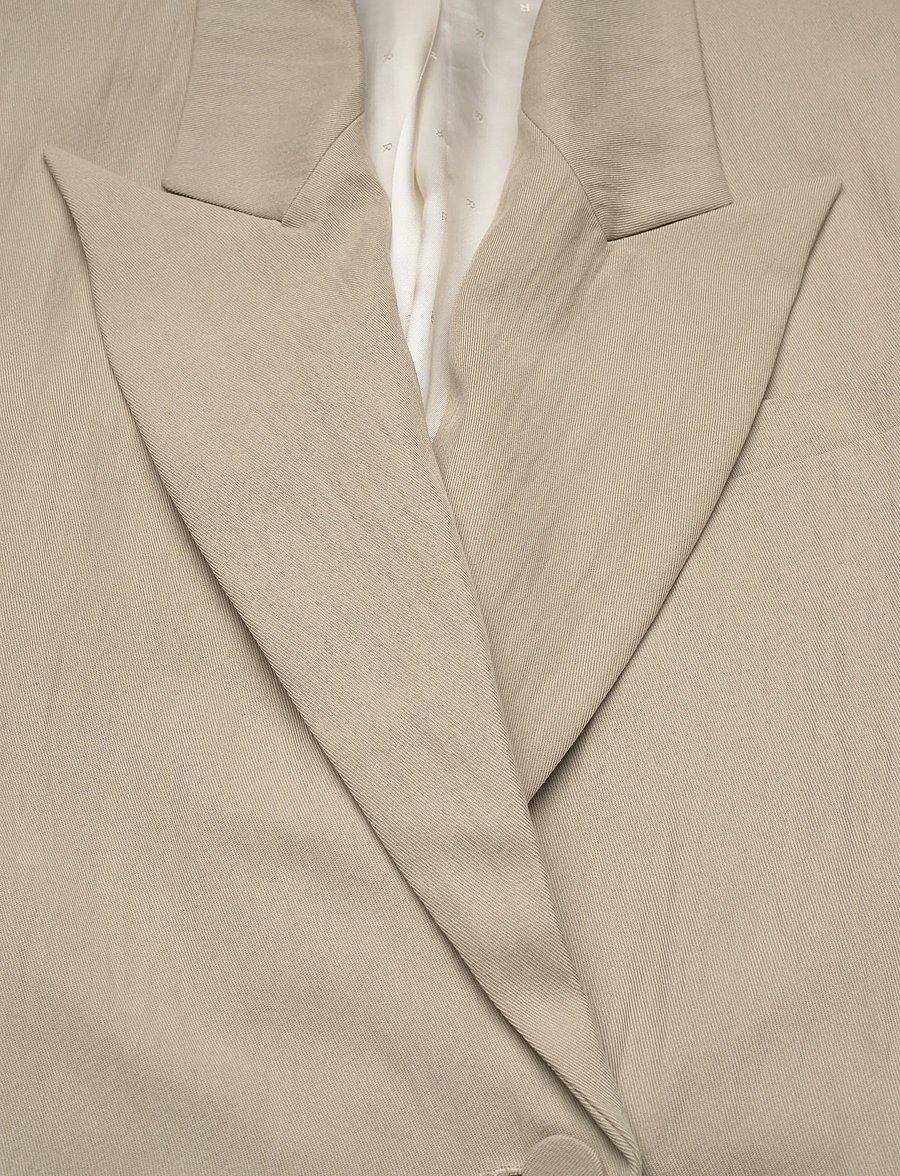 RODEBJER - Rodebjer Stand Tencel - belted blazers - sand - 5