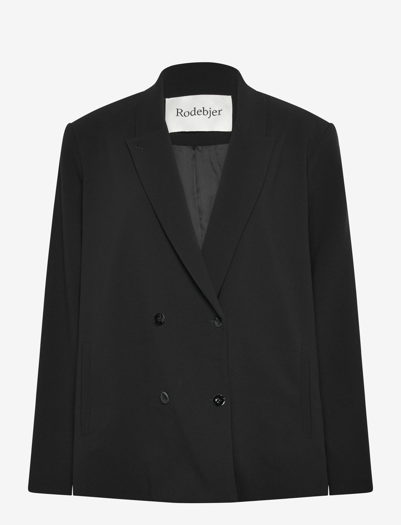 RODEBJER - Rodebjer Vienna - kahes joones nööpidega bleiserid - black - 1
