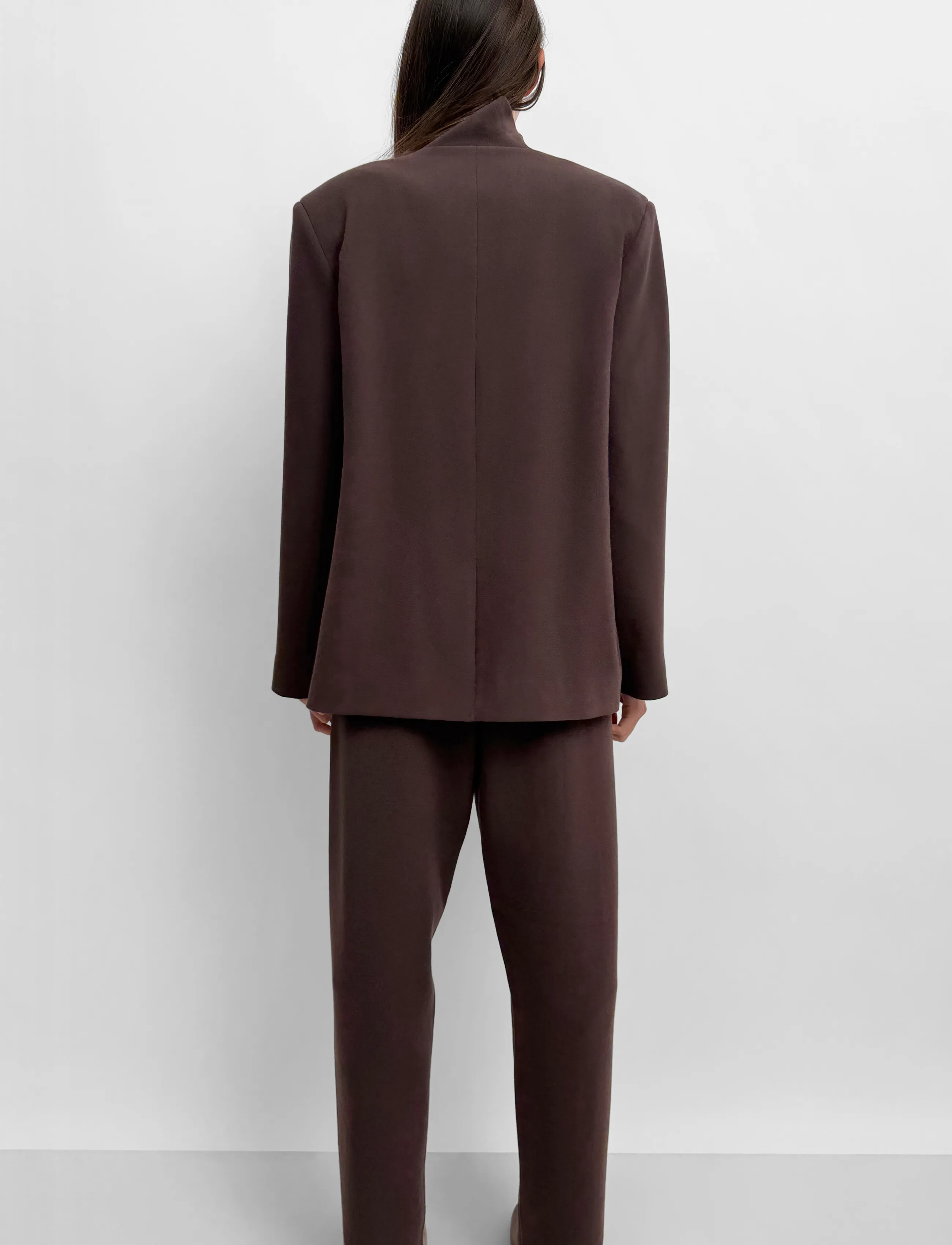 RODEBJER - Rodebjer Vienna - dobbeltradede blazere - dark coffee - 3