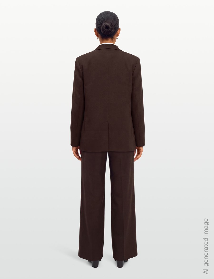 RODEBJER - Rodebjer Vienna - double breasted blazers - dark coffee - 4