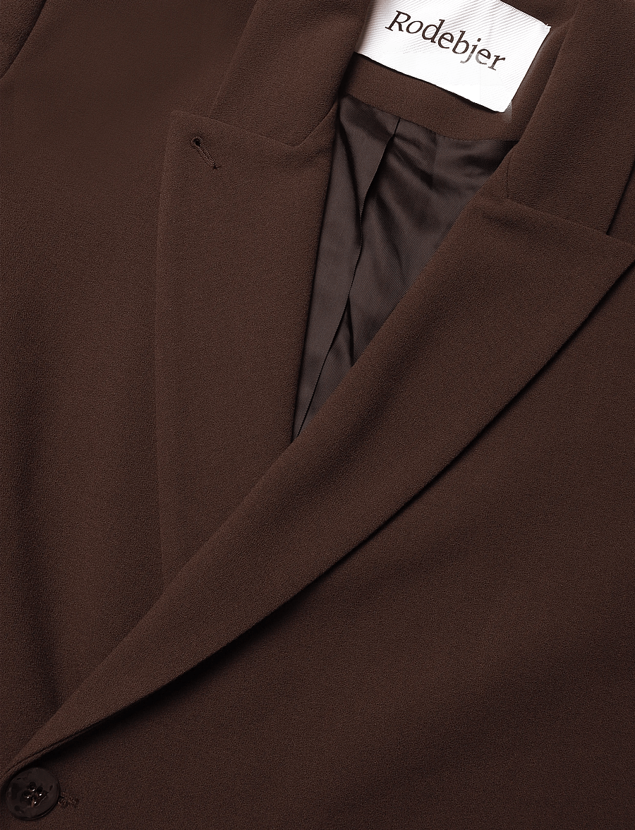 RODEBJER - Rodebjer Vienna - double breasted blazers - dark coffee - 5