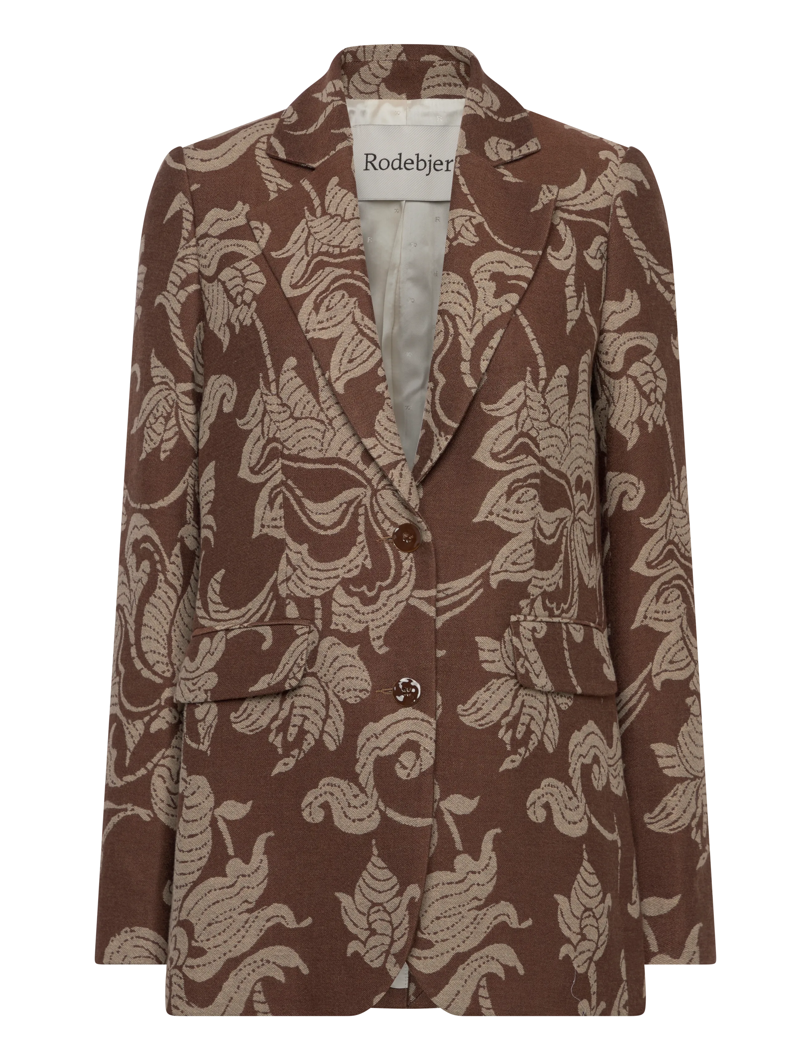 RODEBJER Rodebjer Viola French Lily Braun - XL - Damen