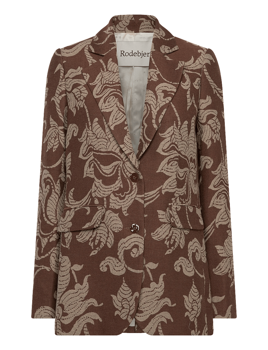 RODEBJER - Rodebjer Viola French Lily - yksiriviset bleiserit - brown/cream - 0