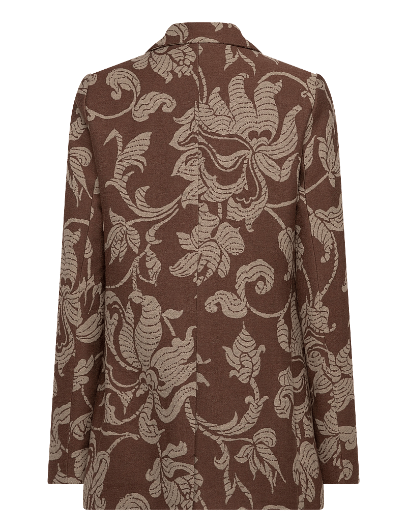 RODEBJER - Rodebjer Viola French Lily - enkeltradede blazere - brown/cream - 1