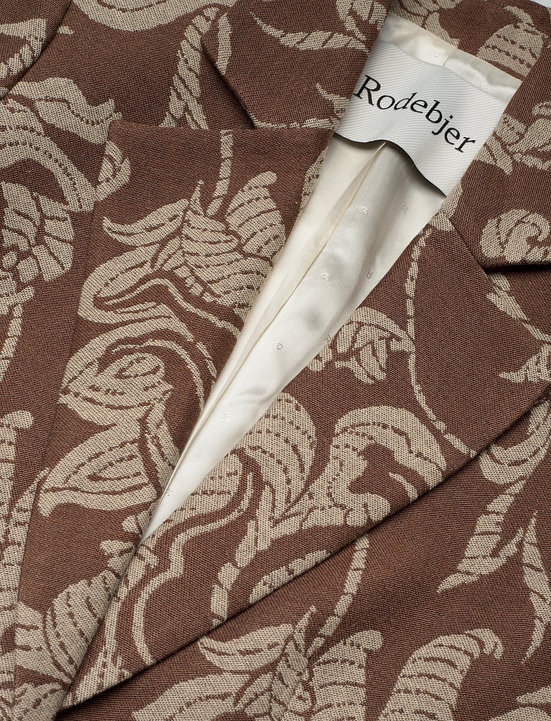 RODEBJER - Rodebjer Viola French Lily - enkeltradede blazere - brown/cream - 2