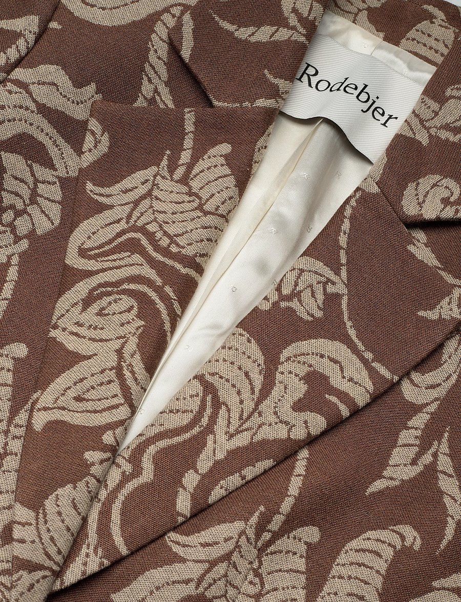 RODEBJER - Rodebjer Viola French Lily - yksiriviset bleiserit - brown/cream - 2