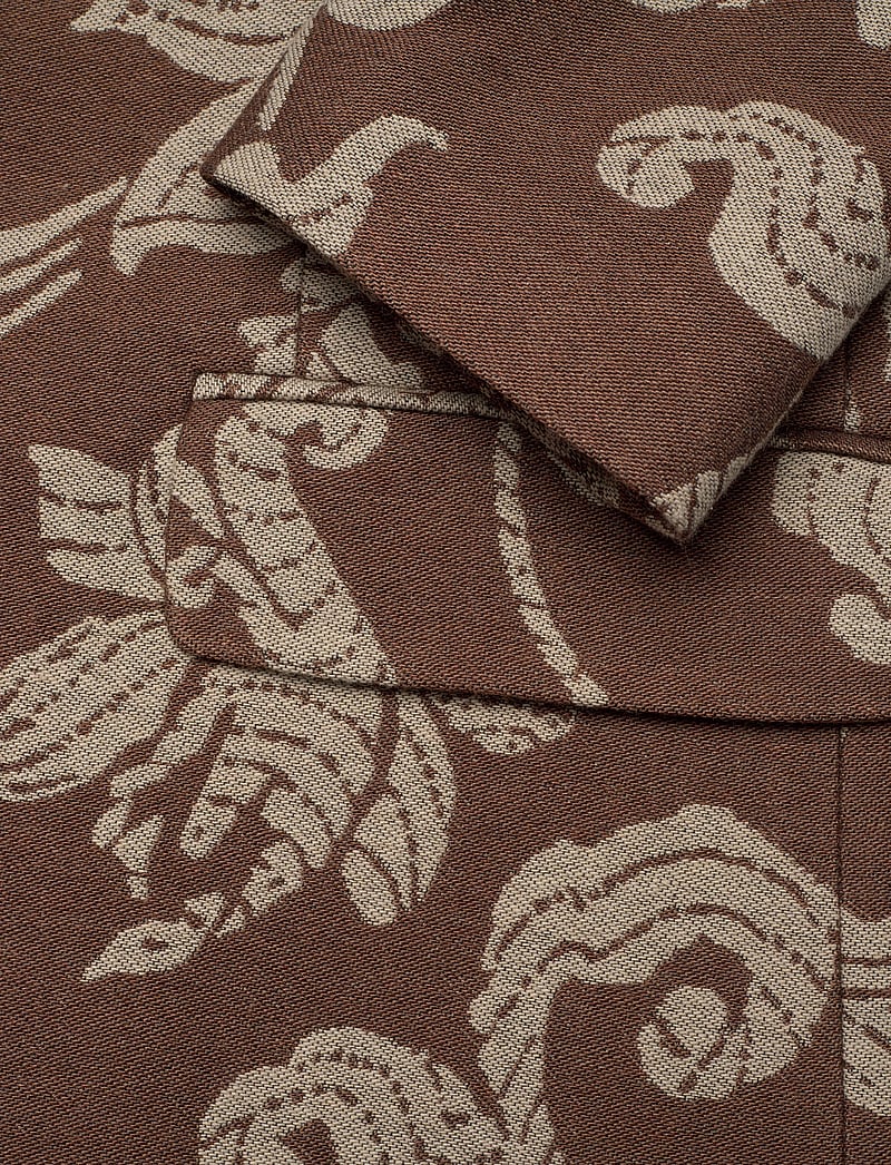 RODEBJER - Rodebjer Viola French Lily - enkeltradede blazere - brown/cream - 3
