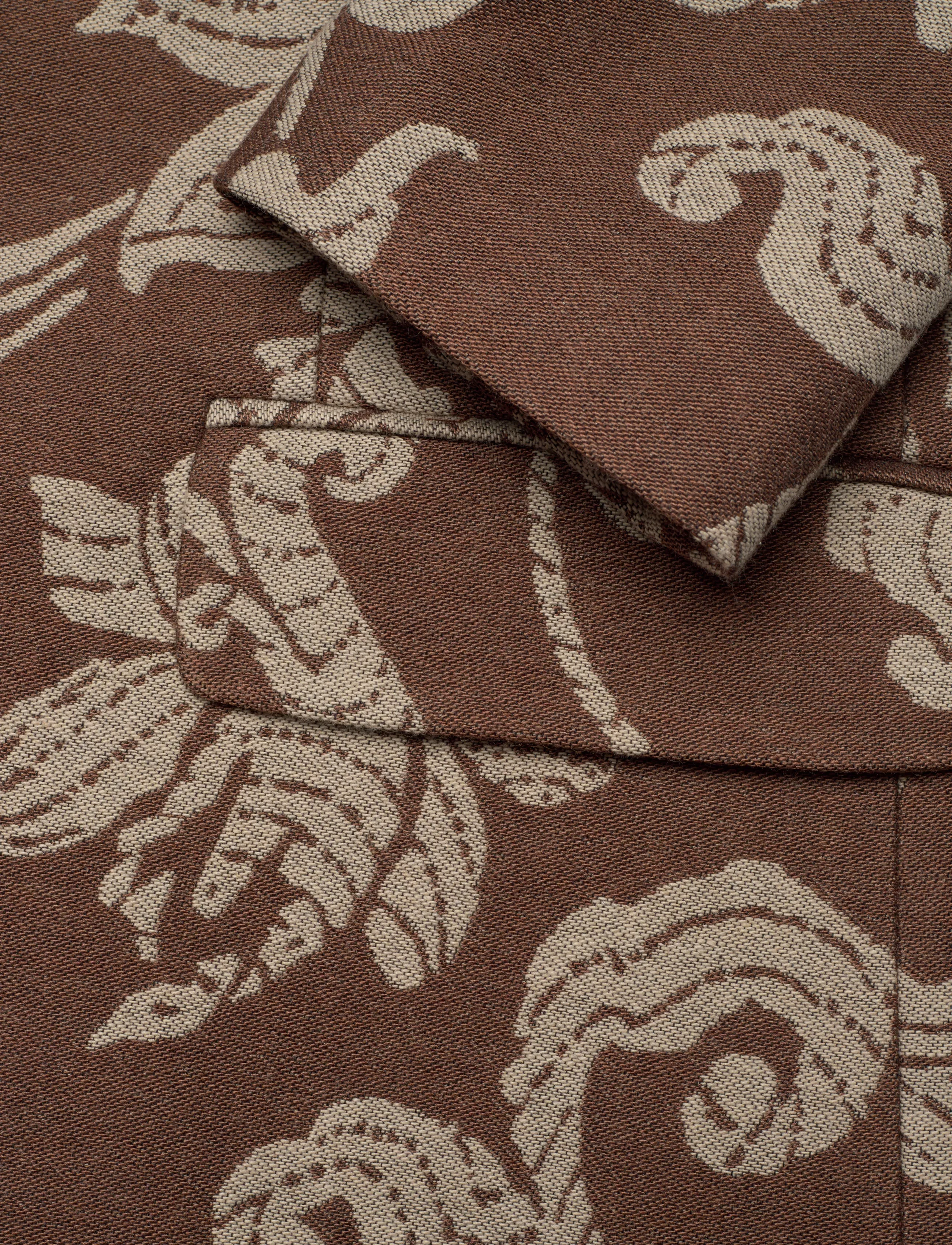 RODEBJER - Rodebjer Viola French Lily - party wear at outlet prices - brown/cream - 3