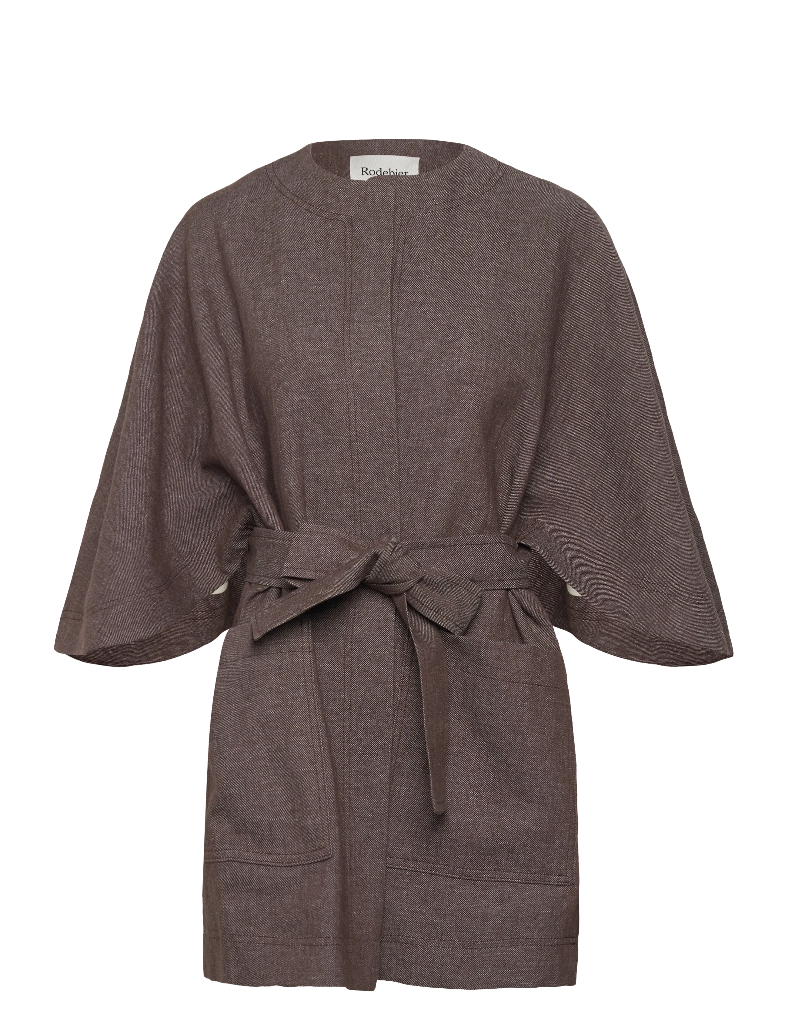 RODEBJER Rodebjer Pinto Lino Braun - XS - Damen