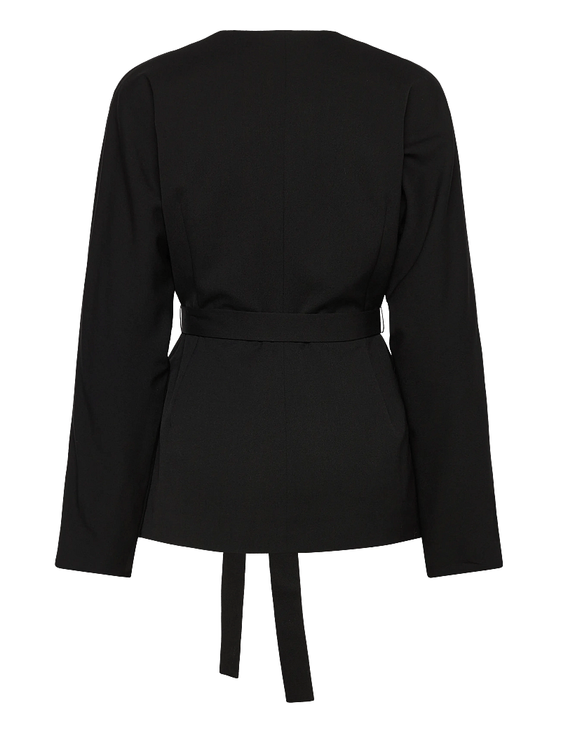 RODEBJER - Rodebjer Faro Fluid - blazer mit gürtel - black - 1