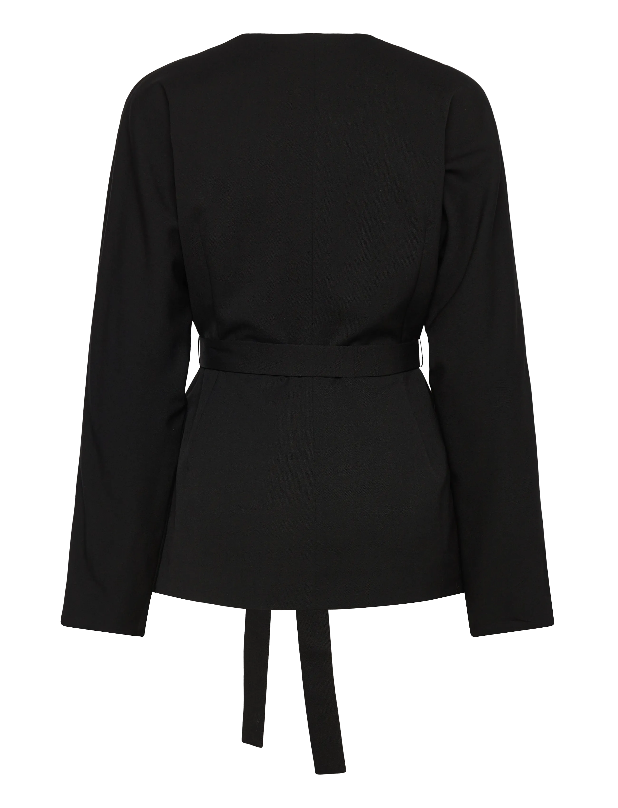 RODEBJER - Rodebjer Faro Fluid - blazer mit gürtel - black - 2